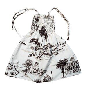 Hawaiian Smocked Sundress Koko Keiki Hawaii Girls Toddler Size 2